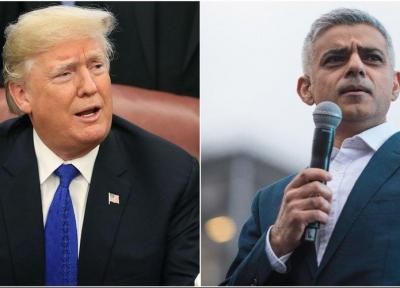 طعنه شهردار لندن ترامپ را خشمگین کرد