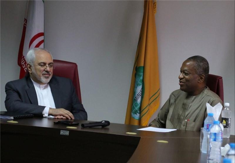 گفتگوی تلفنی ظریف و وزیر خارجه نیجریه