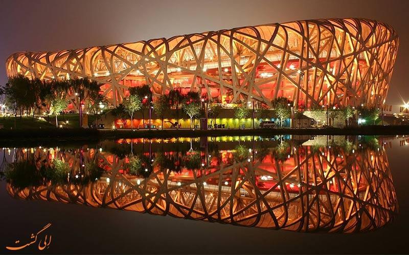 استادیوم ملی چین، جاذبه ای شبیه به لانه پرنده!