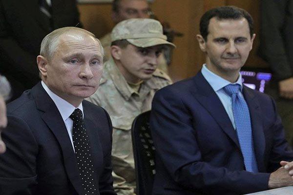 سران روسیه و سوریه بر تقویت مناسبات تاکید کردند