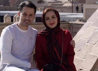 (تصاویر) مبینا نصیری و مهدی توتونچی از مجریان تلویزیون ازدواج کردند