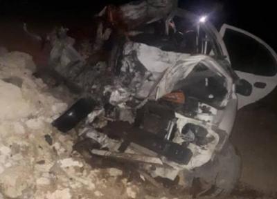 تصادف مرگبار در محور بوئین زهرا