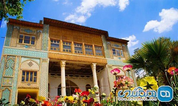 طراحی سقف شیبدار ویلا: باغ دلگشا یکی از آثار ملی ایران به شمار می رود
