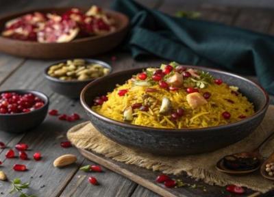 طرز تهیه انار پلو مجلسی؛ دستور آسان انار پلو شیرازی